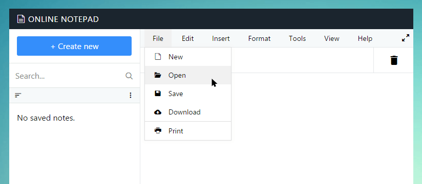 Open text file in Zeroseo
